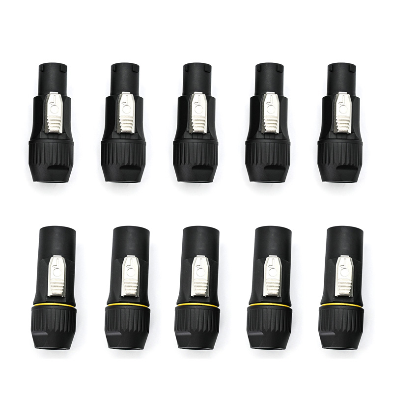 Outdoor Power Hub - 10 ชิ้น ขั้วต่อไฟฟ้ากันน้ำ Powercon True Power