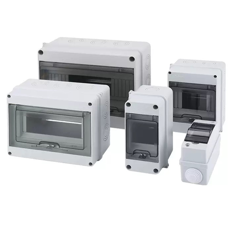 Outdoor Power Box Cover - กล่องรวมสายไฟ HT Series แบบ 2/3/5/8/12/15/18/24 ช่อง
