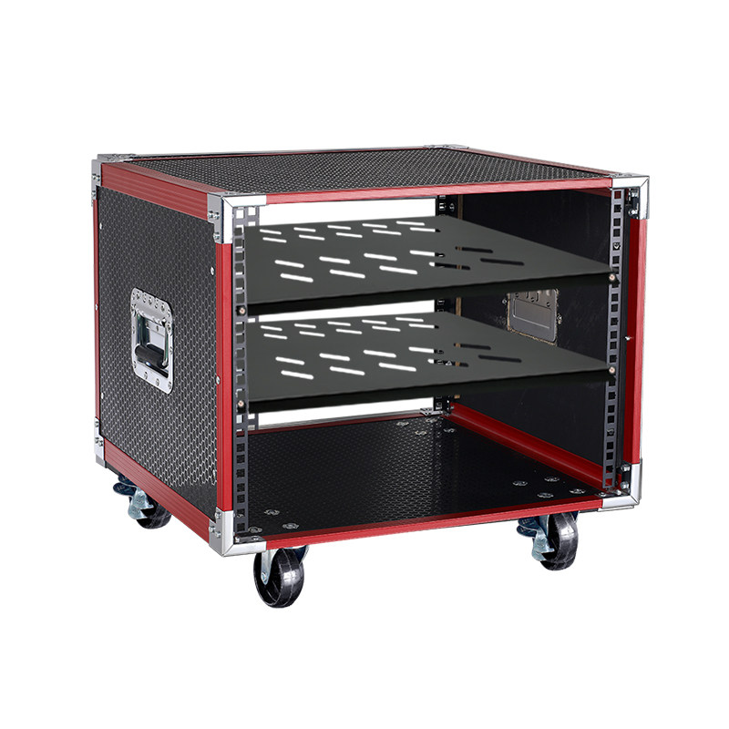 Outdoor Power And Equipment - ตู้แอมป์ขยายเสียงสำหรับใช้ในบ้าน 10U แบบระบายอากาศ สำหรับอุปกรณ์เสียง ชั้นวางอุปกรณ์เสียงเคลื่อนที่สำหรับใช้งานกลางแจ้ง