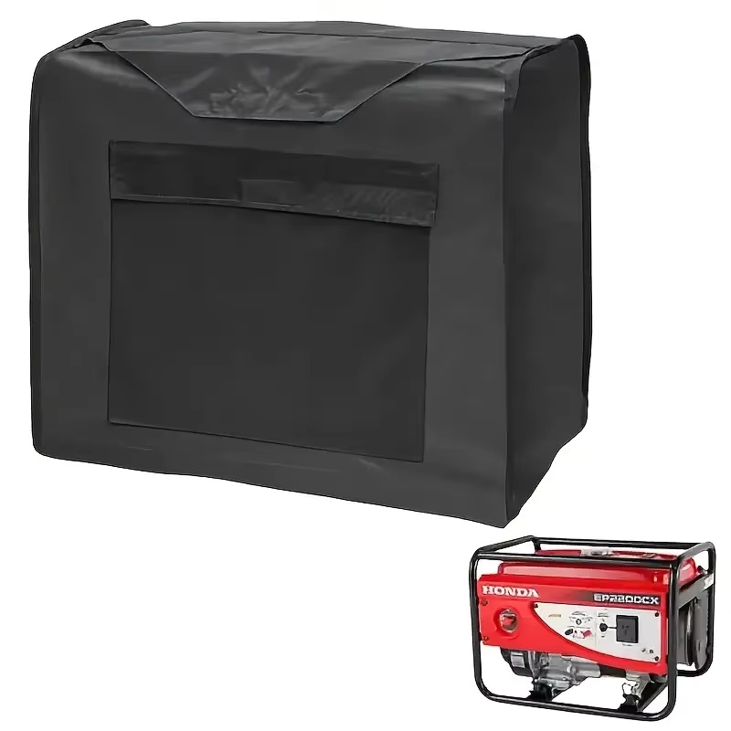 Outdoor Power And Equipment - ฝาครอบเครื่องกำเนิดไฟฟ้าแบบทนทาน - ที่เก็บของกลางแจ้งแบบกันฝุ่นสำหรับอุปกรณ์ไฟฟ้าแบบพกพา ผ้าทนทานต่อสภาพอากาศ