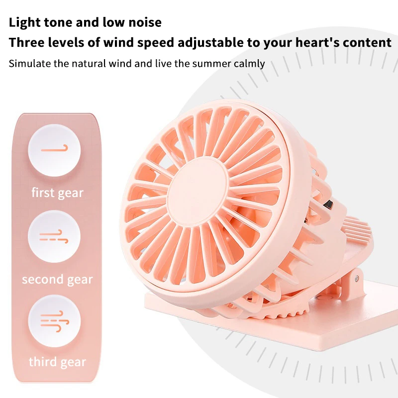 พัดลมแบบพกพาขนาดเล็กแบบคลิปพัด - Outdoor Power Fan บทวิจารณ์และราคา