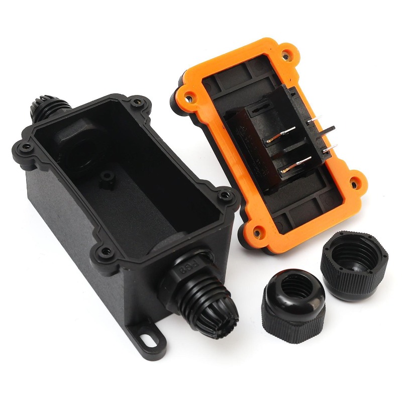 1-2 ชิ้นสายไฟแบบอินไลน์ 12V-24 - Outdoor Power Box Cover บทวิจารณ์และราคา