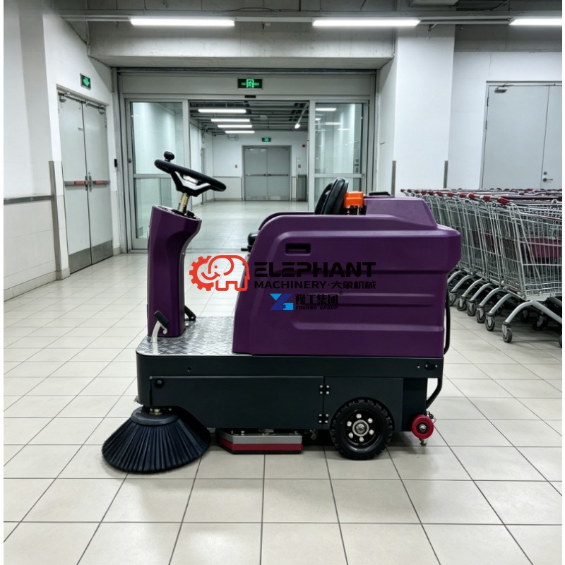 เครื่องกวาดถนนไฟฟ้าขนาดใหญ่ กำ - Outdoor Power New Roads บทวิจารณ์และราคา