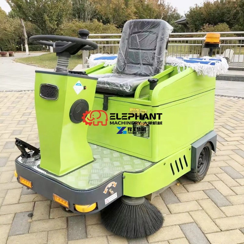 เครื่องกวาดถนนไฟฟ้าขนาดใหญ่ กำ - Outdoor Power New Roads บทวิจารณ์และราคา