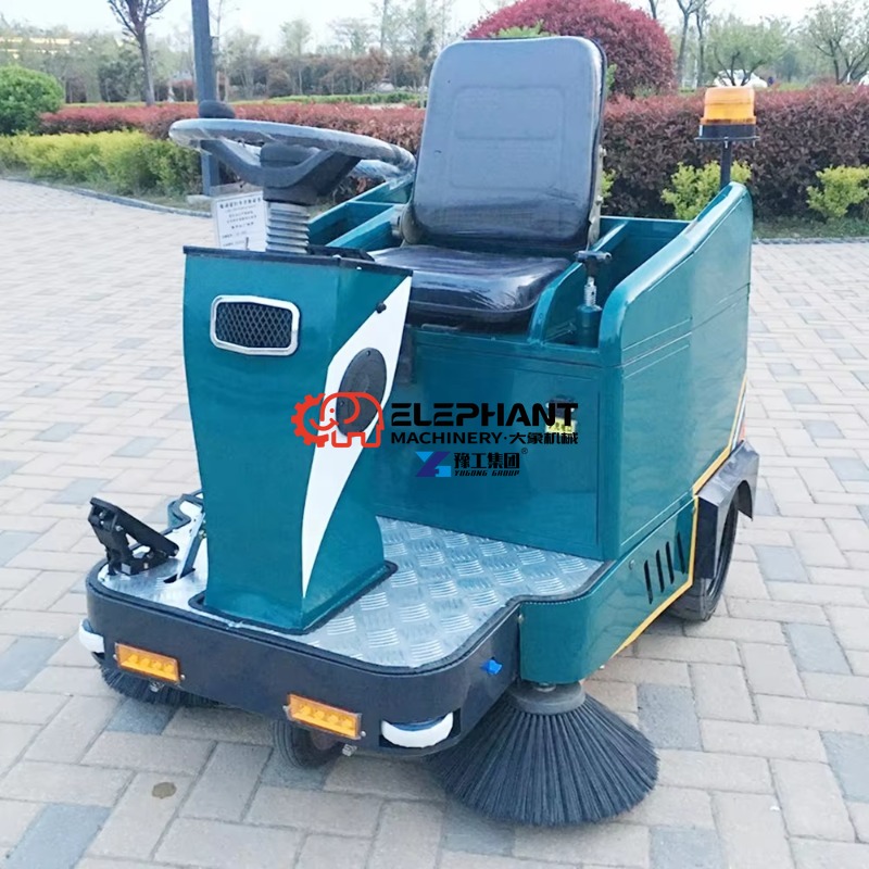 เครื่องกวาดถนนไฟฟ้าขนาดใหญ่ กำ - Outdoor Power New Roads บทวิจารณ์และราคา