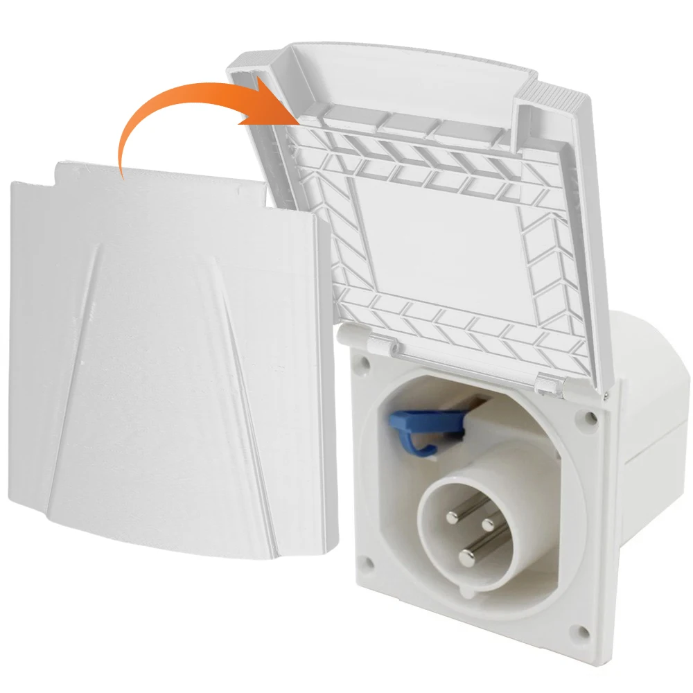 ฝาปิดช่องเสียบไฟฟ้าสำหรับรถบ้า - Outdoor Power Point Cover บทวิจารณ์และราคา
