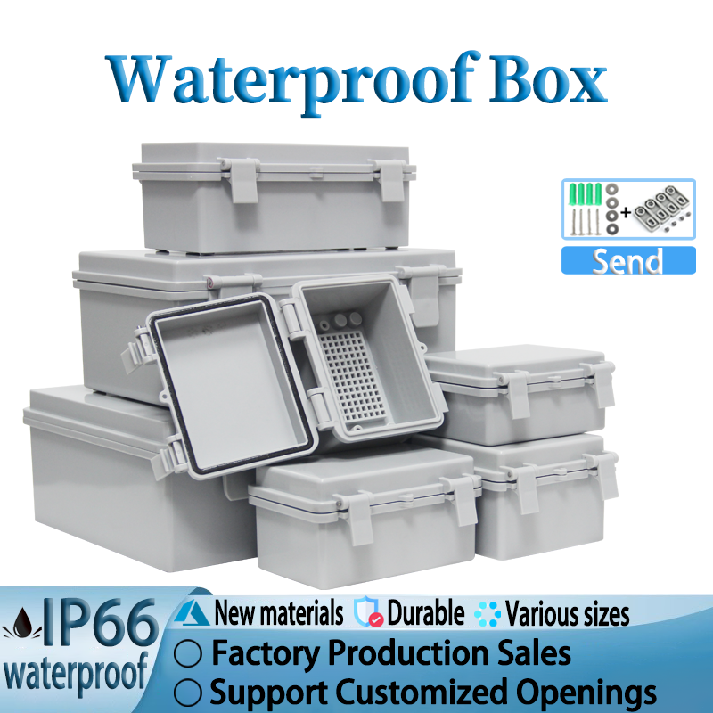 กลางแจ้ง IP66 Abs Pc บานพับพลา - Outdoor Power Box Cover บทวิจารณ์และราคา