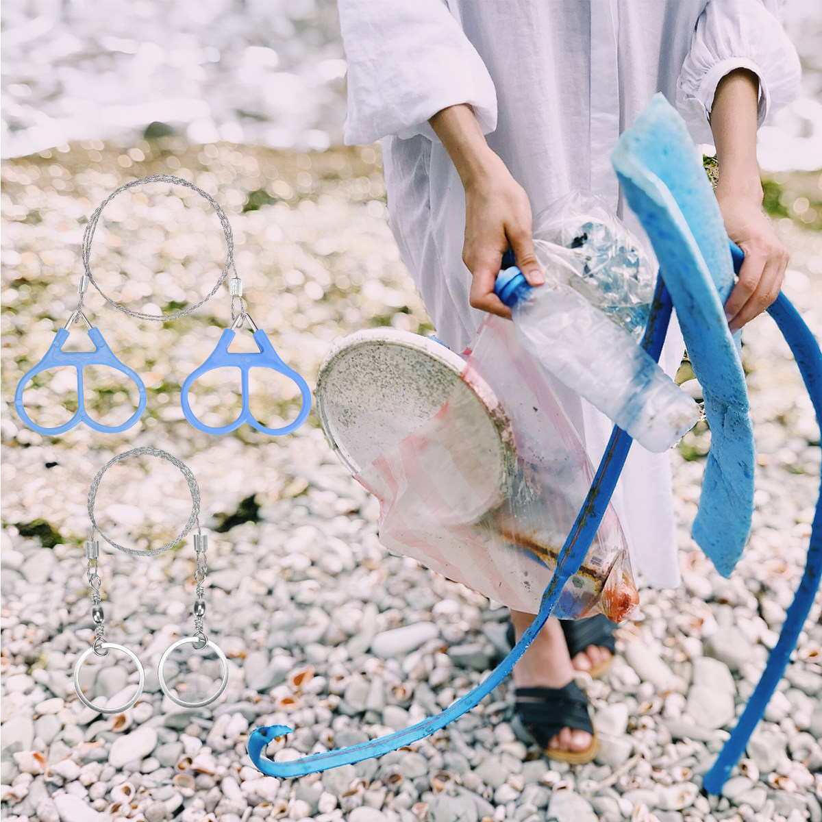 4 ชิ้น เลื่อยลวดเอาตัวรอดน้ำหน - Outdoor Power Wire บทวิจารณ์และราคา