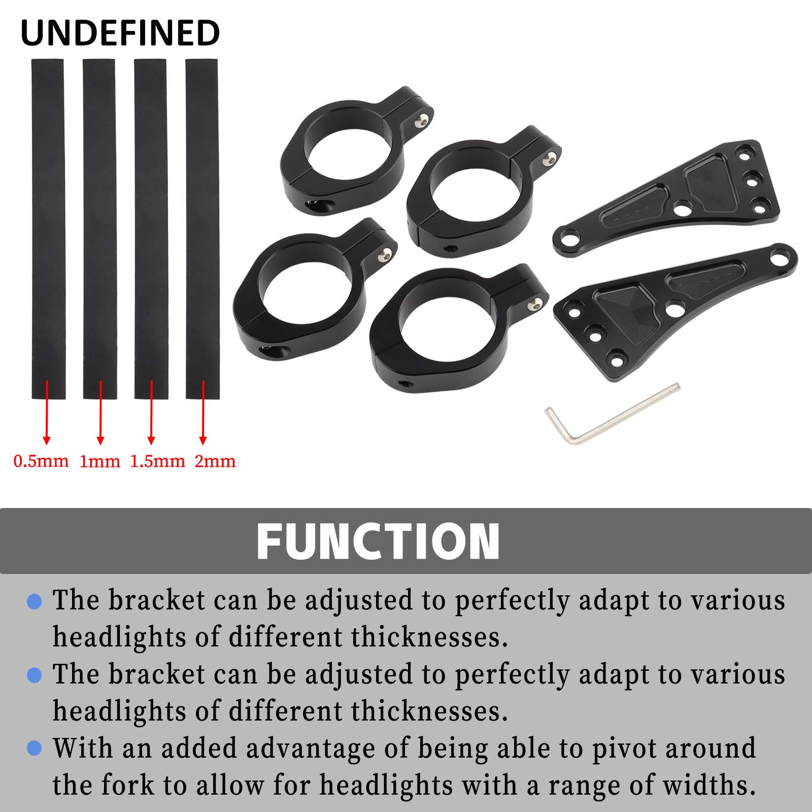 ตัวยึดไฟหน้า33มม.-58มม. ท่อส้อ - Outdoor Power New Roads บทวิจารณ์และราคา