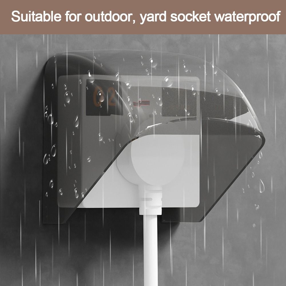 กล่องกันน้ำกลางแจ้ง กล่องป้องก - Outdoor Power Point Cover บทวิจารณ์และราคา