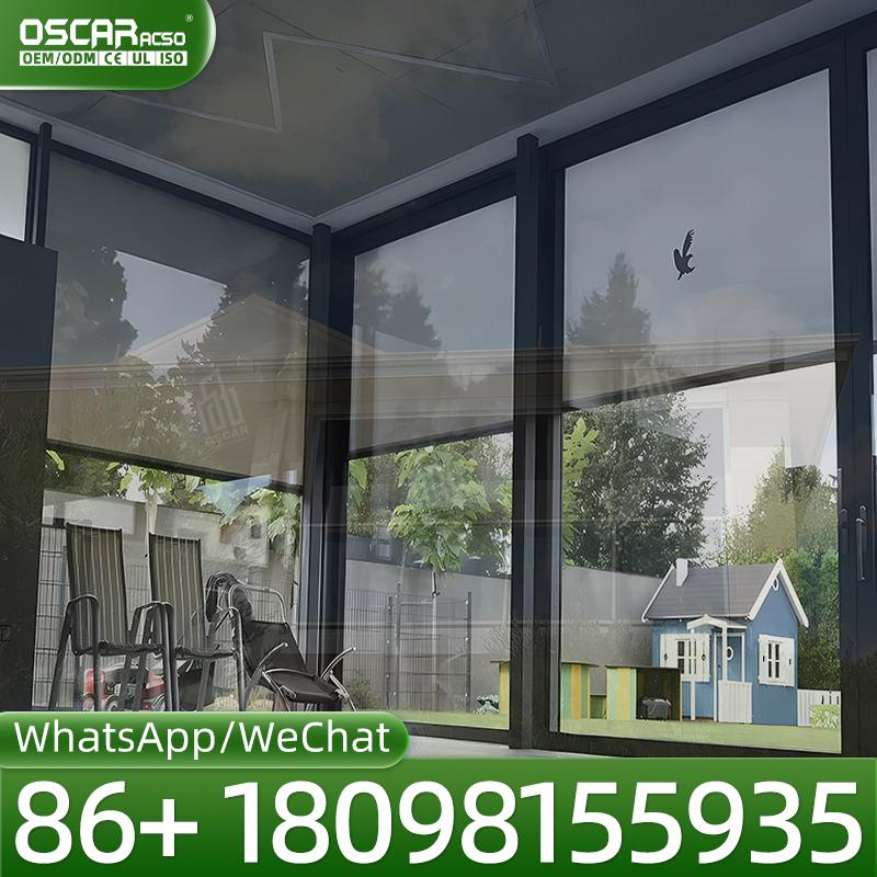 ม่านม้วนกลางแจ้งแบบใช้แบตเตอรี - Outdoor Power Blinds บทวิจารณ์และราคา