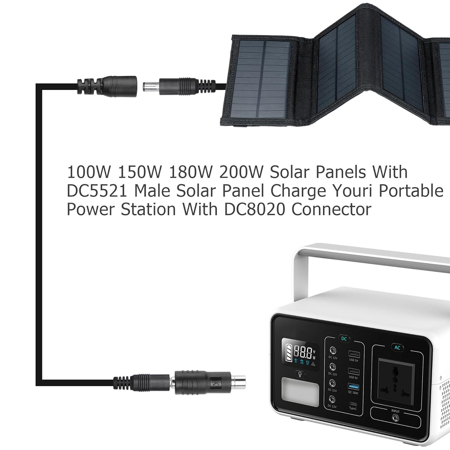 อะแดปเตอร์แปลงไฟ DC 5.5 มม. x  - Portable Generator Inverter บทวิจารณ์และราคา