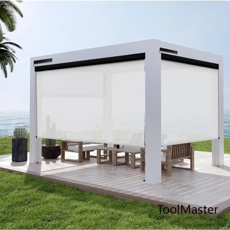【2026】ม่านม้วนพลังงานแสงอาทิตย - Outdoor Power Blinds บทวิจารณ์และราคา