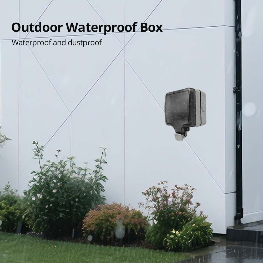 Wallpad IP66 กันฝุ่นกันน้ํากลา - Outdoor Power Box Cover บทวิจารณ์และราคา