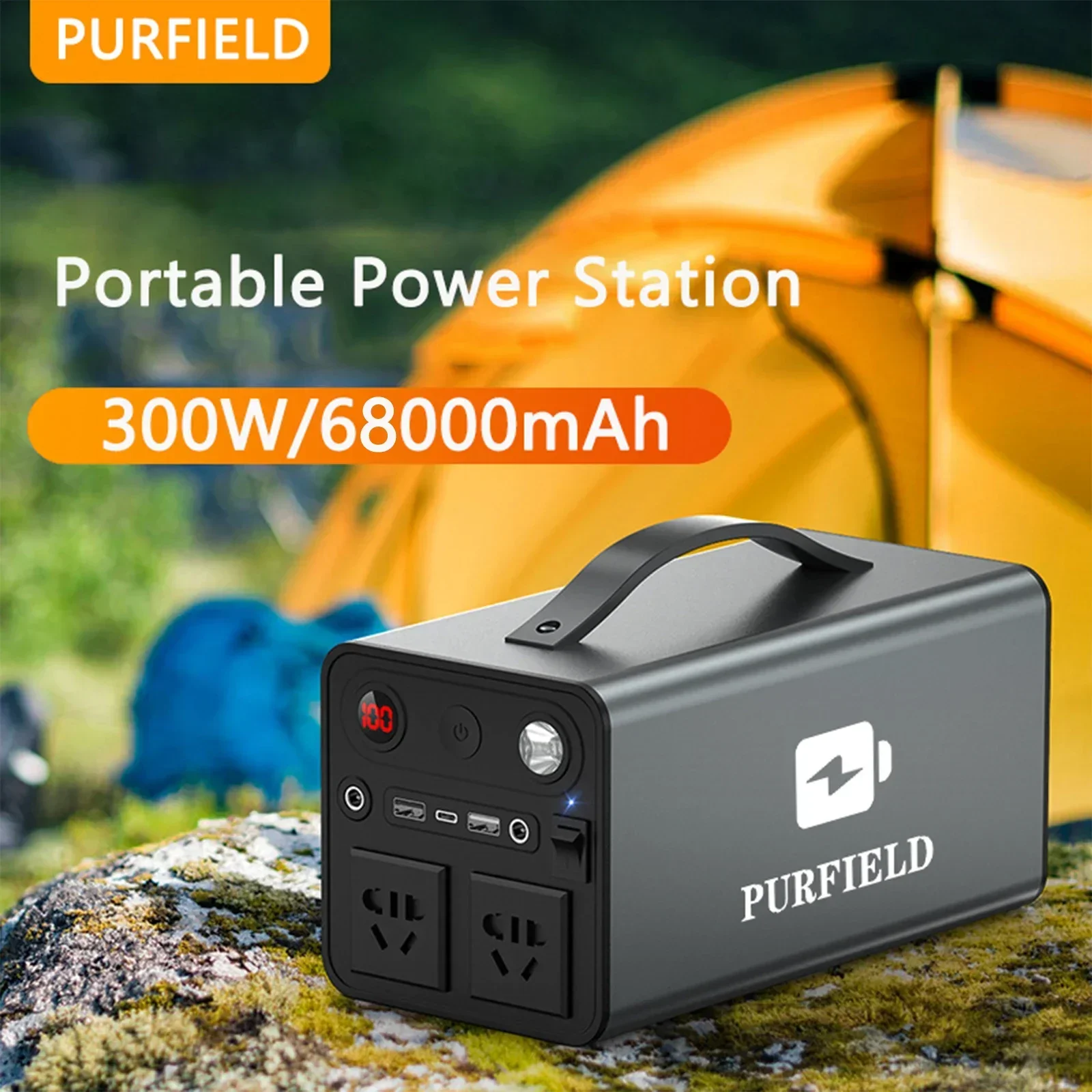 PURFIELD แบบพกพา 68000mAh 300W - Outdoor Power Equipment บทวิจารณ์และราคา