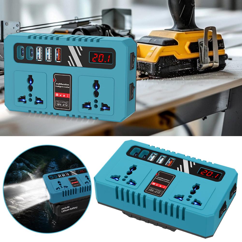 อินเวอร์เตอร์แปลงไฟแบตเตอรี่ลิ - Outdoor Power Hub บทวิจารณ์และราคา