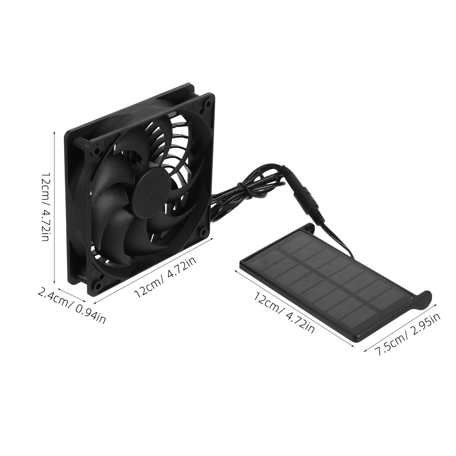 พัดลมพลังงานแสงอาทิตย์ 3W ใช้แ - Outdoor Power Fan บทวิจารณ์และราคา