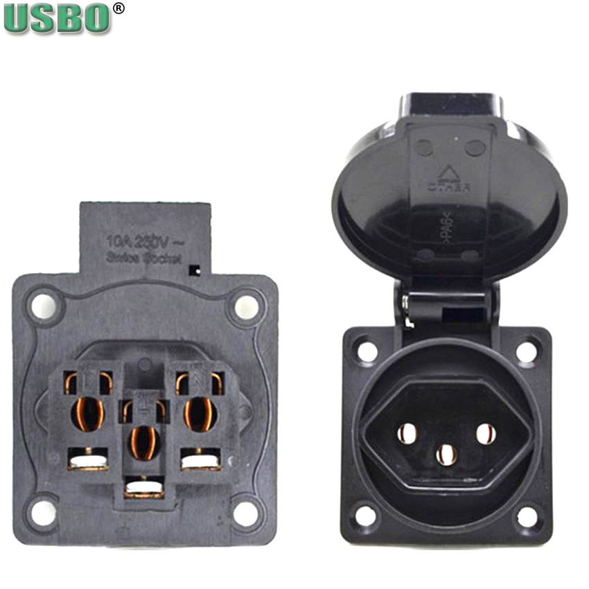 1 ชิ้น ปลั๊กไฟอุตสาหกรรมแบบกัน - Outdoor Power Point Cover บทวิจารณ์และราคา
