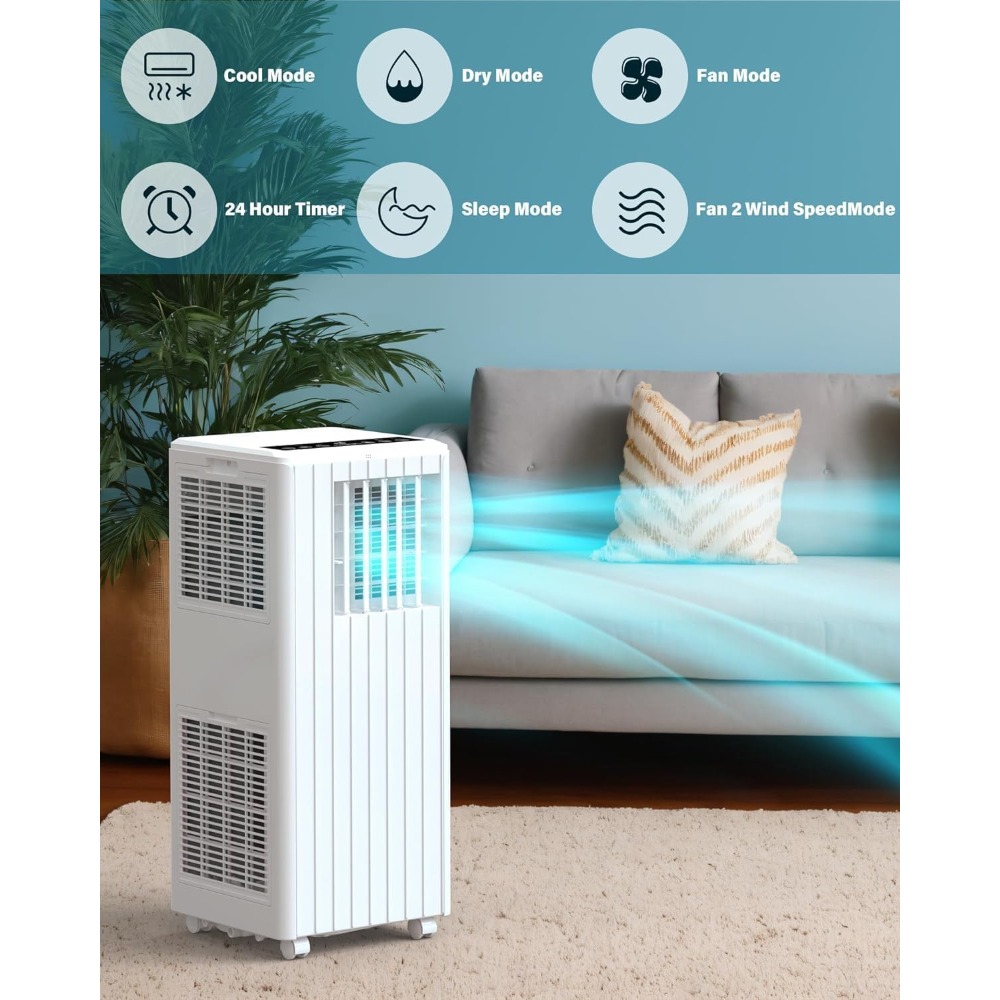 เครื่องปรับอากาศแบบพกพา Garvee - Outdoor Power Fan บทวิจารณ์และราคา