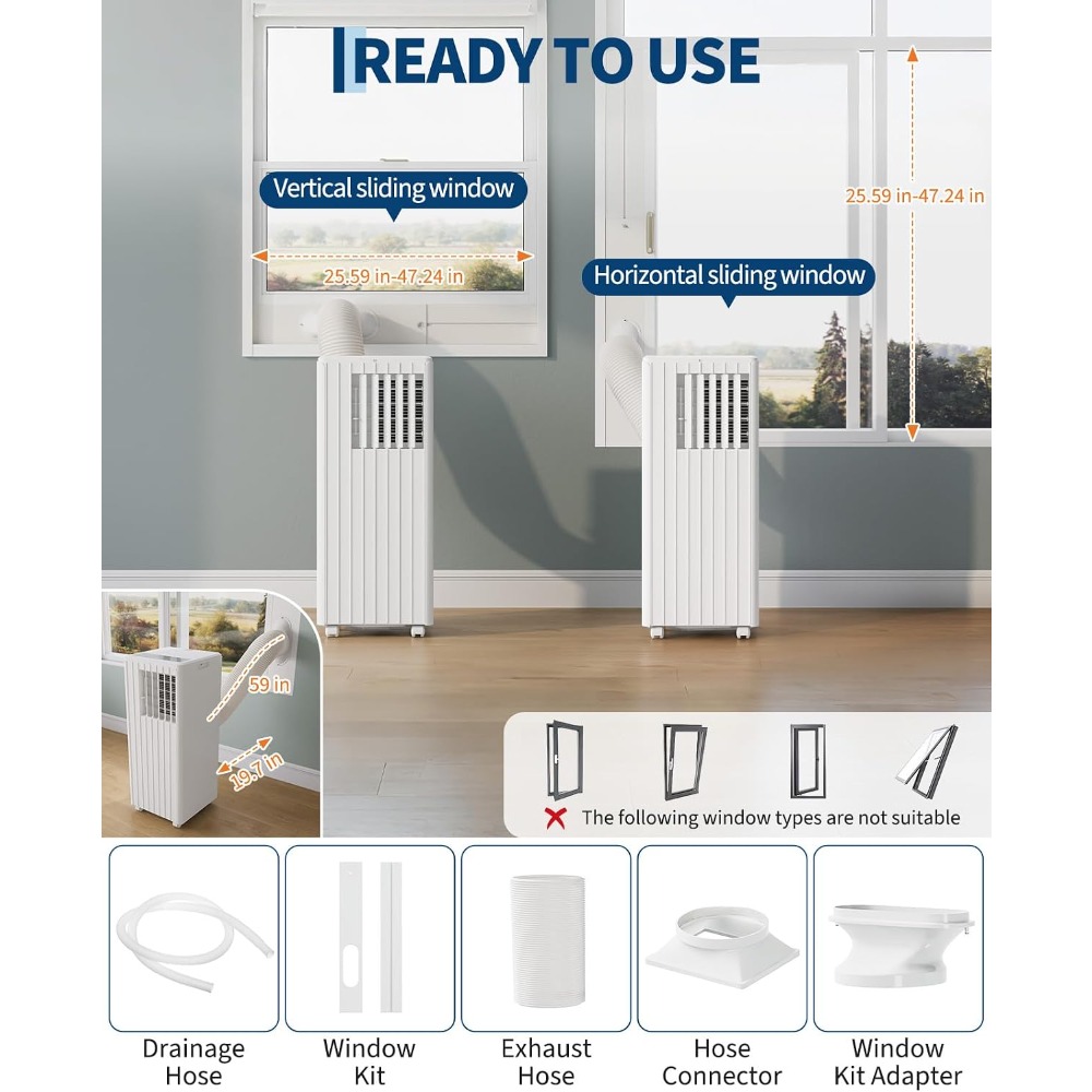 เครื่องปรับอากาศแบบพกพา Garvee - Outdoor Power Fan บทวิจารณ์และราคา