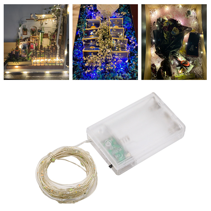 ไฟประดับ LED สายเงิน สำหรับงาน - Outdoor Power Wire บทวิจารณ์และราคา
