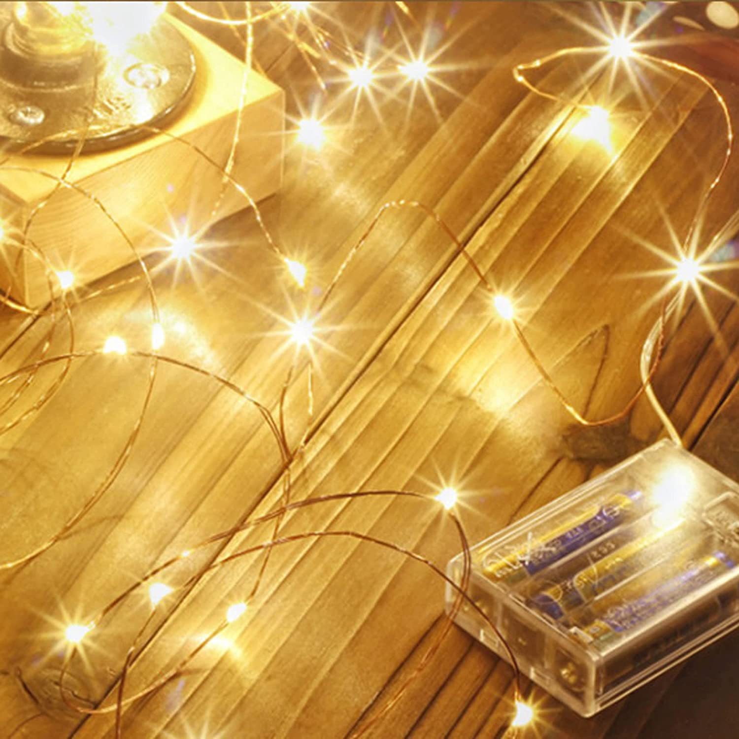 ไฟประดับ LED สายเงิน สำหรับงาน - Outdoor Power Wire บทวิจารณ์และราคา