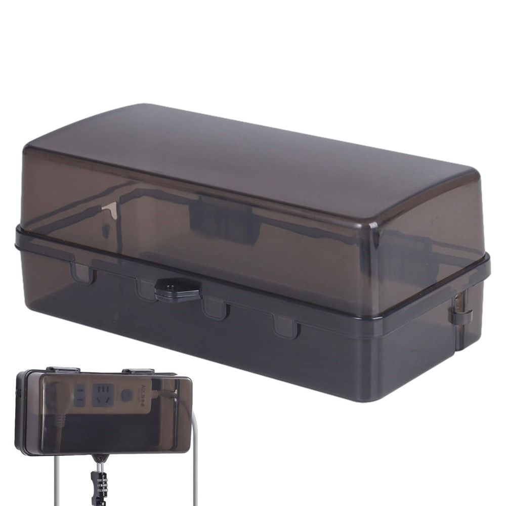 กล่องปลั๊กพลาสติกแบบพกพา ป้องก - Outdoor Power Point Cover บทวิจารณ์และราคา