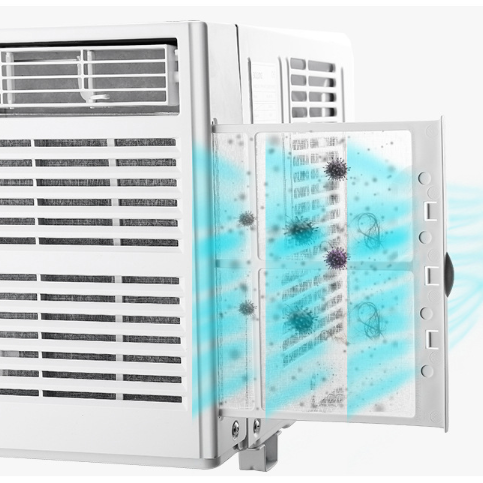 เครื่องปรับอากาศแบบติดหน้าต่าง - Outdoor Power Fan บทวิจารณ์และราคา