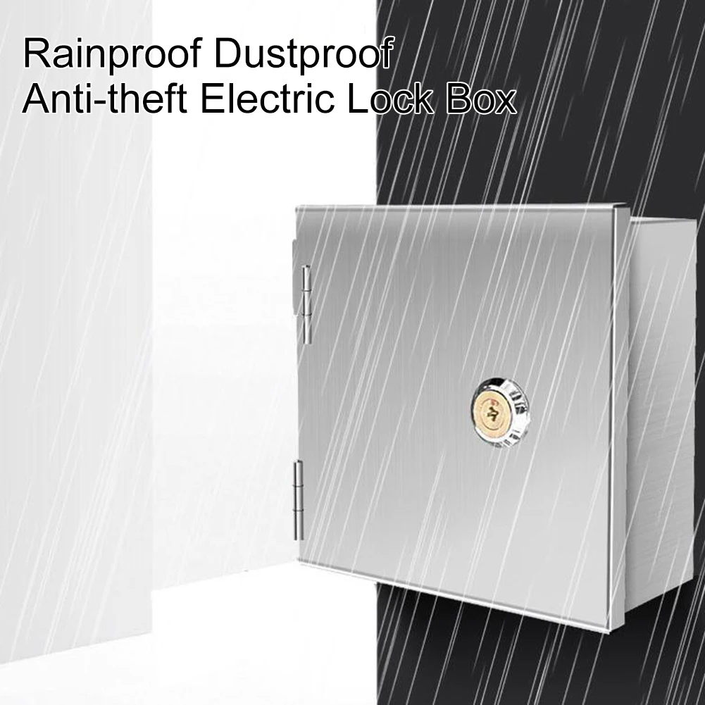 กลอนล็อคกล่องไฟฟ้าสแตนเลสกันน้ - Outdoor Power Point Cover บทวิจารณ์และราคา