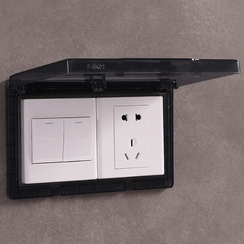 86ประเภท2-Gang กลางแจ้ง Outlet - Outdoor Power Point Cover บทวิจารณ์และราคา
