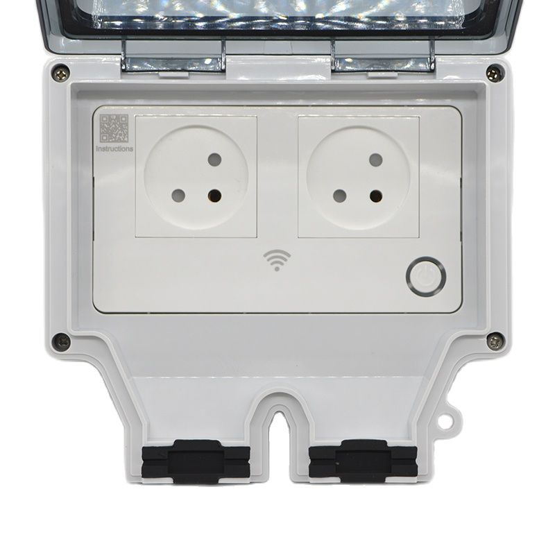 16A สมาร์ทซ็อกเก็ต IP66 ปลั๊กก - Outdoor Power Hub บทวิจารณ์และราคา