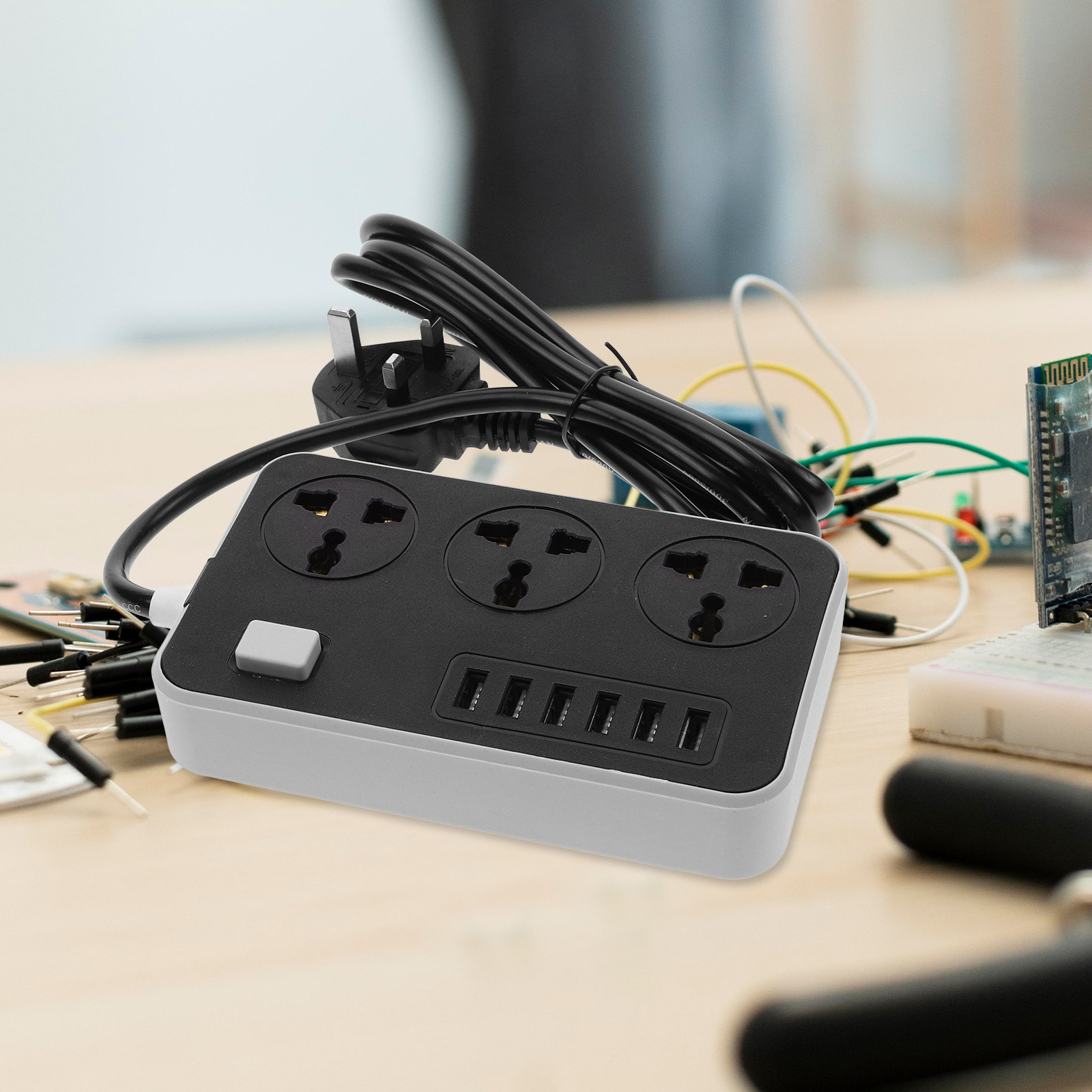 ปลั๊กพ่วง USB สำหรับเดินทาง แผ - Outdoor Usb Power Strip บทวิจารณ์และราคา